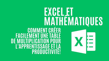 Practical Guide: Creating a Multiplication Table in Microsoft Excel