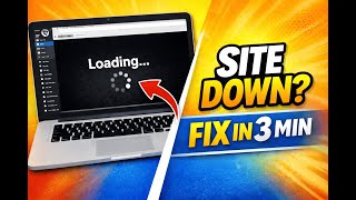 Website Not Loading? Fix WordPress in 3 Minutes!