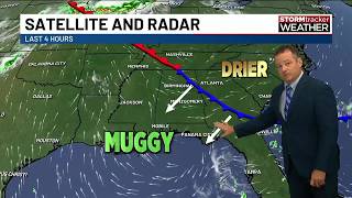 Hot Tuesday, then a noticeable cool-down