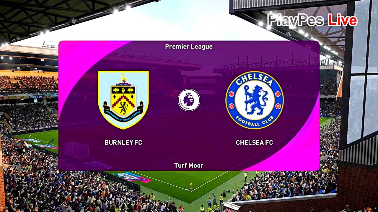 PES 2021 - Burnley vs Chelsea - Gameplay PC