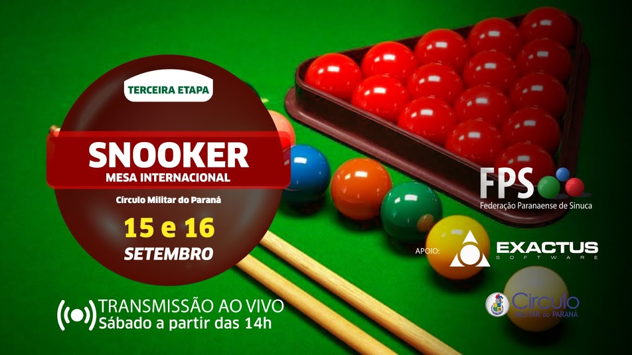 Paranaense de Snooker - Mesa Internacional - 2ª Etapa 2023 