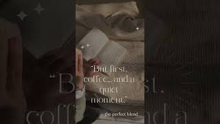 But first, coffee… and a quiet moment before the chaos kicks in. ☕🌿 #morningritual  #coffeetime