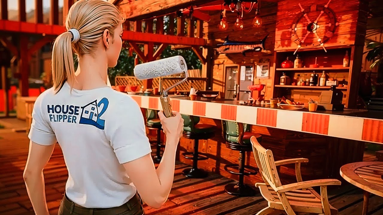 Ремонт в пиратском ресторане с секретами 🏴‍☠️🔧 House Flipper 2 с Олегом Брейном