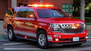 🚨 [SILICON VALLEY] – Mountain View Fire Department Battalion Chief, Engine 51 & Rescue 51 responding