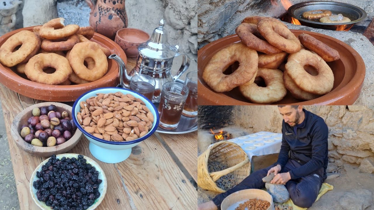 أجواء في المسائية سبنج وتهريز اللوز.. الحياة تعود بينا إلى الزمن الجميل نواحي الحسيمة #هانت_أوشنا