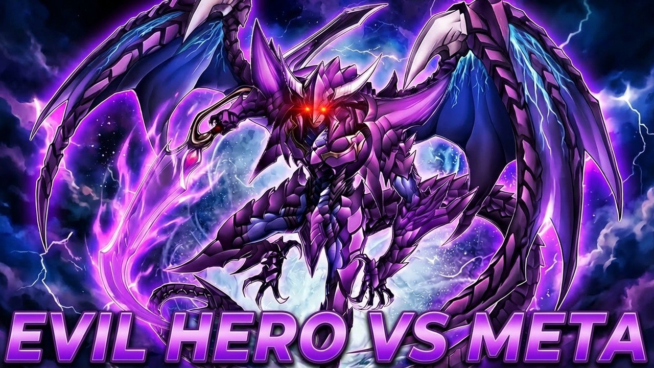 Evil Hero Vs Meta In Season 50 | Yu-Gi-Oh! Master Duel