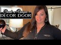 Create a UNIQUE Decor Door | Spring Decorating | Decorate With Me!