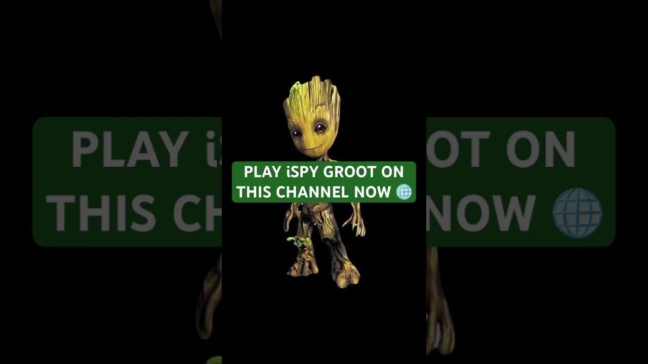 PLAY iSPY GROOT TODAY! 🔎 • 
