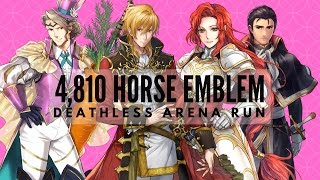 Fire Emblem: Heroes - Deathless Arena Run (4,810 points)