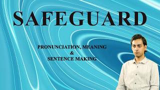 Safeguard  Meaning u0026 pronunciation word world   dictionary