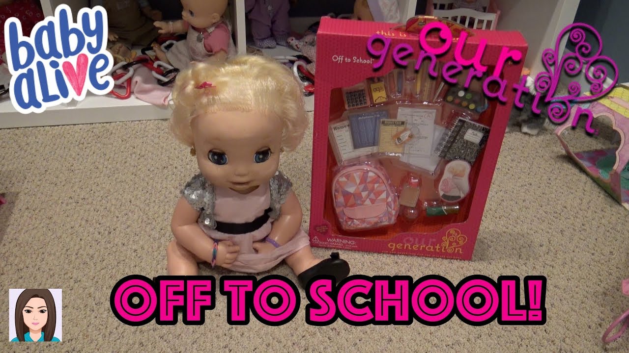 our generation off to school playset