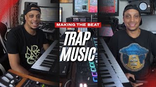 We Made a FIRE Trap Beat From Scratch! (In Real Time)