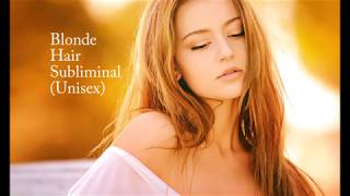 Blonde Hair Subliminal (Unisex) screenshot 4