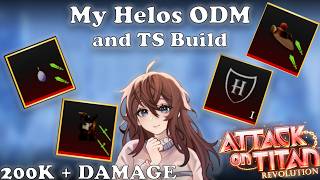 200K+ BASE DAMAGE | My Helos ODM and TS Build!