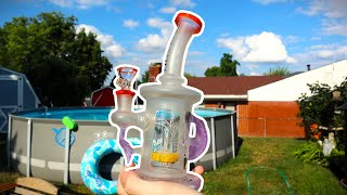 Backyard Bong Sesh!