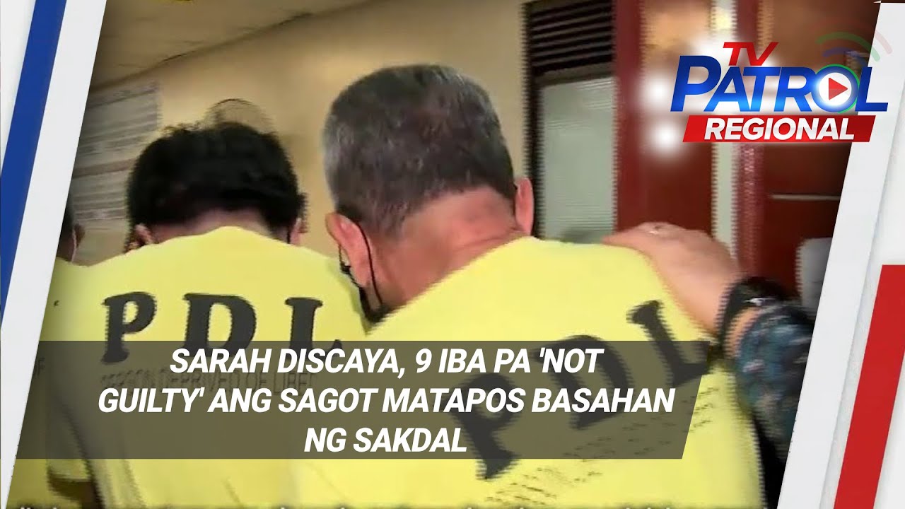 Sarah Discaya, 9 iba pa 'not guilty' ang sagot matapos basahan ng sakdal | TV Patrol Regional