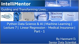 Python Data Science & AI | Machine Learning | Lecture 7 |  Linear Regression - Medical Insurance