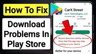 Fix"Play Store" recent data from similar device show that this app may stop working on your device screenshot 2