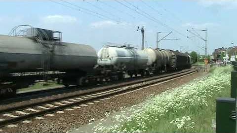 2-5-2009,Mixed freight Train DB Schenker at Venlo,the NL