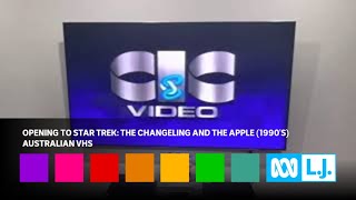 Opening To Star Trek The Changeling And The Apple 1990S Australian Vhs