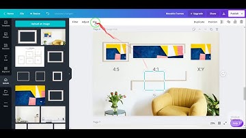 How to make a custom size frame in any mockup interior? [PART 2]