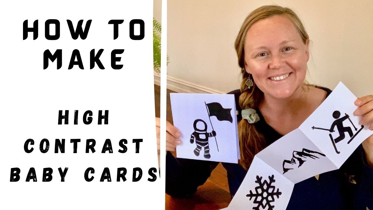 Black and White Cards for Visual Stimulation in Newborn Babies- Free  Printable - Teaching Littles