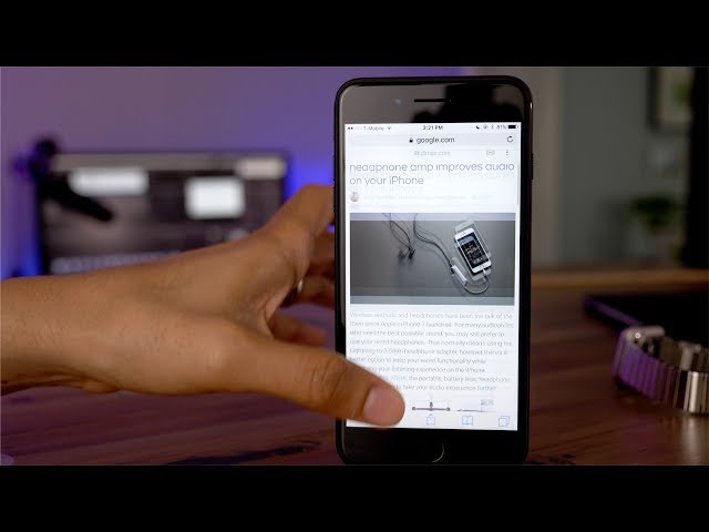 Apple повысит скорость прокрутки веб-страниц в Safari для iOS.. Фото.