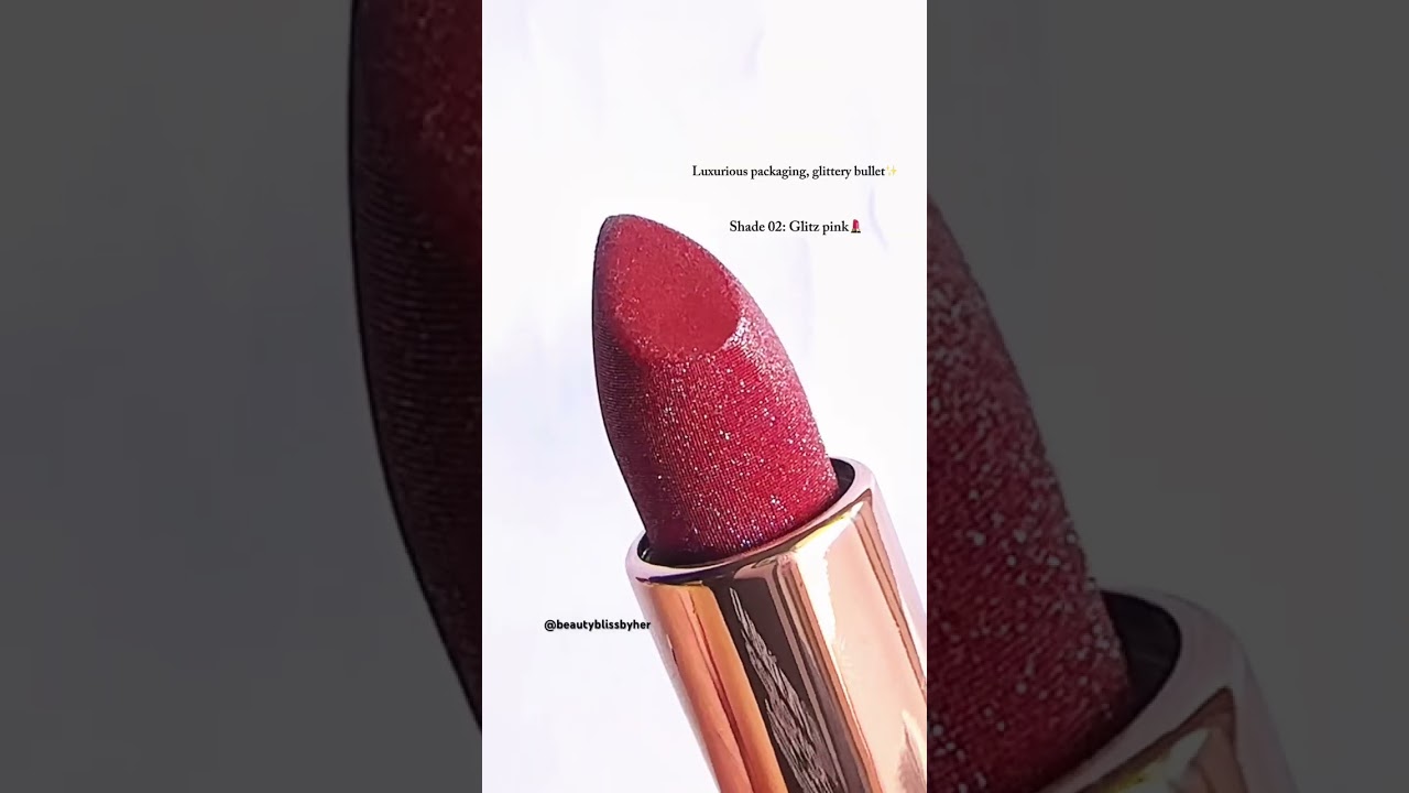 Swiss beauty glitter lipsticks✨ 