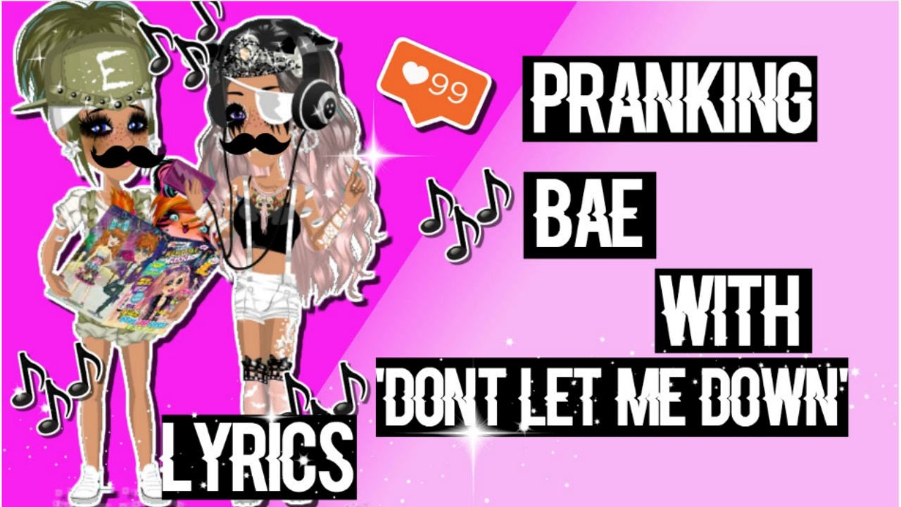 msp lyric prank don t let me down funny youtube