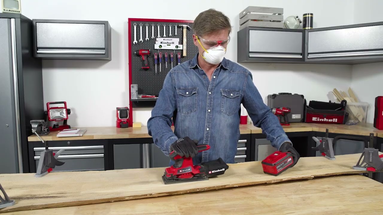 Aku vibrační bruska Einhell TC-OS 18/187 Li Solo