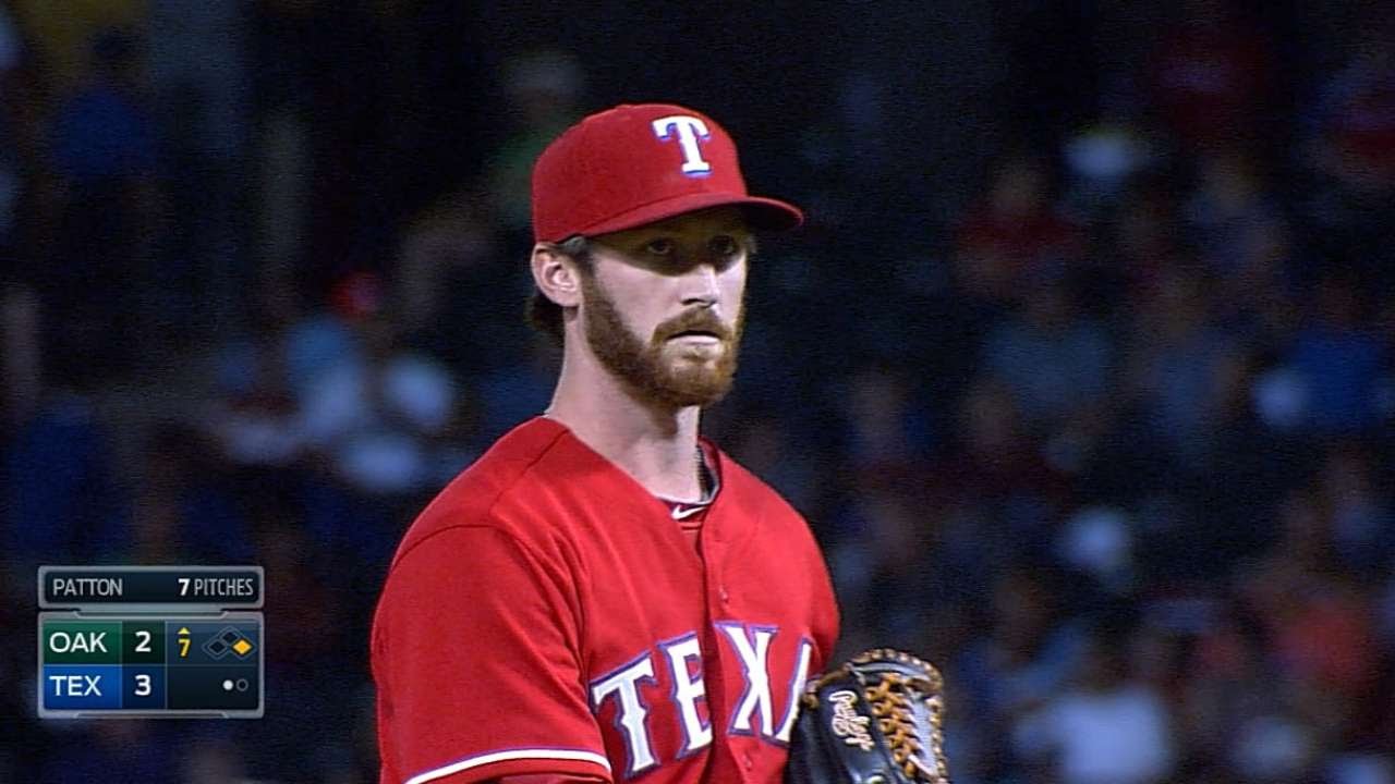 OAK@TEX: Patton earns his first career win vs. A's