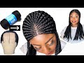 NO CLOSURE/FRONTAL NEEDED | BRAIDED WEAVING USING BRAZILIAN WOOL | VERY DETAILED TUTORIAL