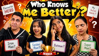 Who knows me better challenge 😳 | Laksha Joshi