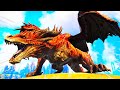 TAMING THE CRAZIEST DRAGON in ARK (Ark DOX ep7)
