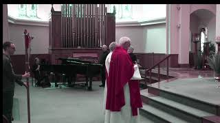 St. Mary's Catholic Mass Palm Sunday 11:15 am 3/29/2026. Fr. Ed presiding assisted by Deacon Duncan