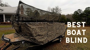Looking for a BOAT BLIND? Watch This NOW!
