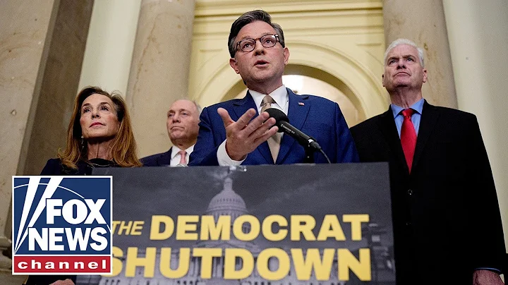 Speaker Johnson confronts the Democrats' 'staggering' amount of gaslighting