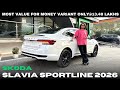 Skoda Slavia Sportline 2026 | MOST VFM VARIANT ONLY@13.49 LAKHS | Full review 😍🔥