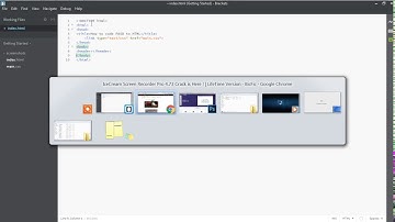 PSD to HTML Coding with Brackets - Demo