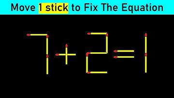 Brain Test - Improve IQ - Fix The Equation #matchstickpuzzle #simplylogical #braintest