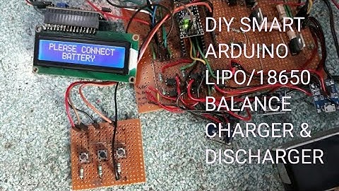 DIY 18650 Smart Balance Charger Arduino || PART-1