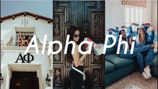 Alpha Phi Recruitment Week 2018 | UNIVERSITY OF ARIZONA  (Before Bid Day)