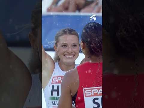 When Boglárka Takács STUNNED Madrid! 😮 #hungary #100m #sports #trackandfield