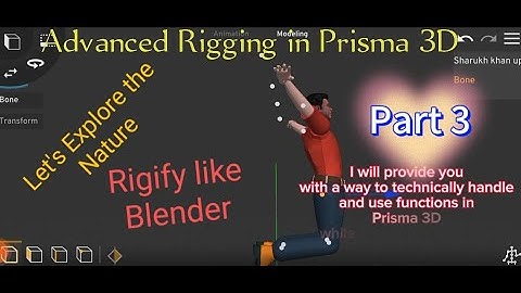 ik rigging prisma 3d | ik rigging prisma 3d tutorial | Part 3