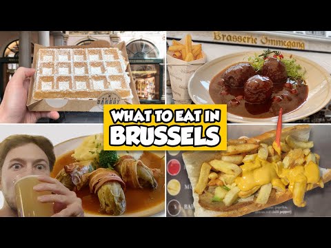 TOP 10 Things to EAT in Brussels | Food Advice 🇧🇪