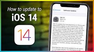 How to Update to iOS 14 - Prepare Your iOS Device (iPhone, iPad, iPod Touch) For an iOS Update