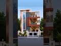 beautiful front elevation 🏡 #map #housedesign #frontelevation2d3d #house #30x50kagharkanaksha