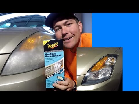 Meguiars headlight restoration kit review