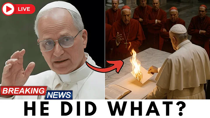 🔥 The Cardinals Demanded His Resignation… Pope Leo XIV Burned the Letter on the Altar