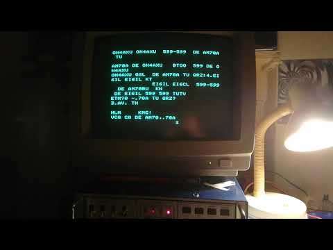 Tono Theta 350 - RTTY reception on 80m Band